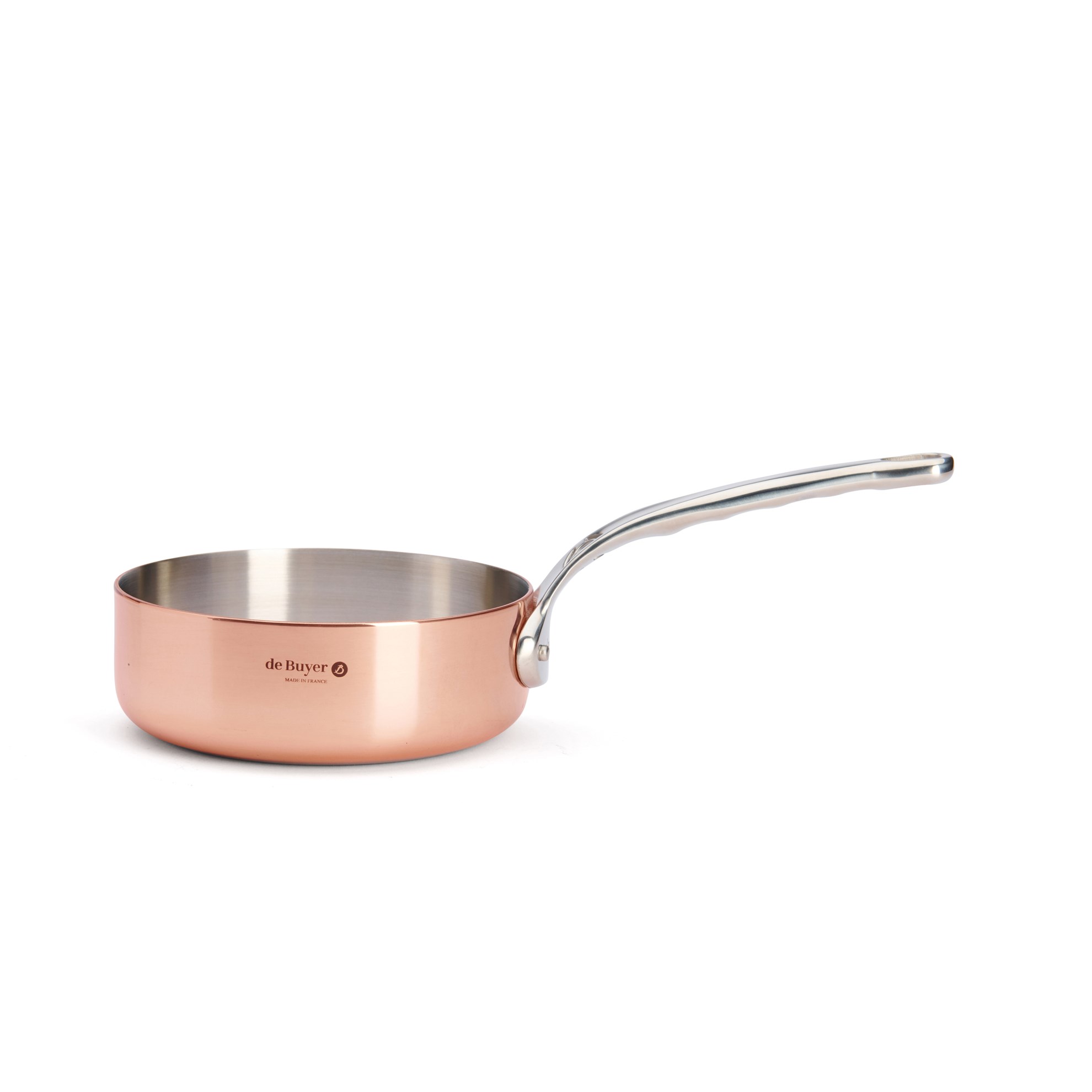 Měděná hluboká pánev de Buyer PRIMA MATERA P.16cm 1l_2