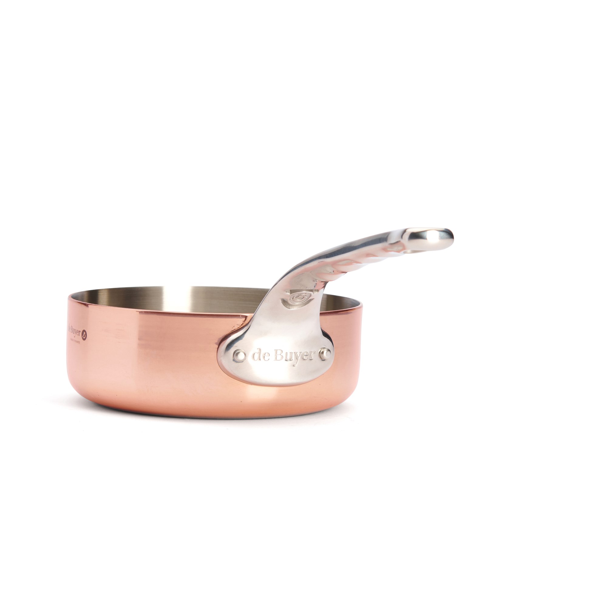 Měděná hluboká pánev de Buyer PRIMA MATERA P.16cm 1l_5