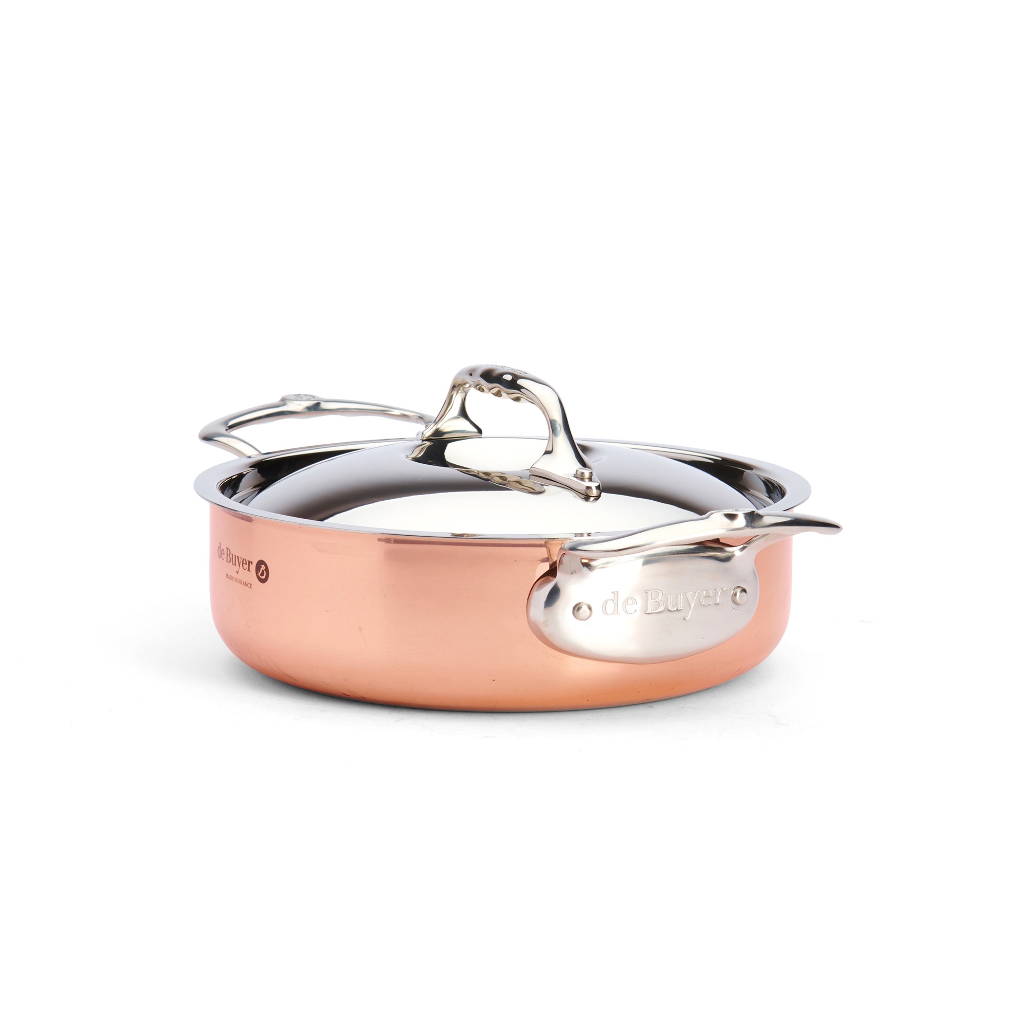 Měděný hrnec s poklicí de Buyer PRIMA MATERA P.20cm 1,8l_5