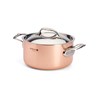 Měděný hrnec s poklicí de Buyer PRIMA MATERA P.20cm 3,3l_0