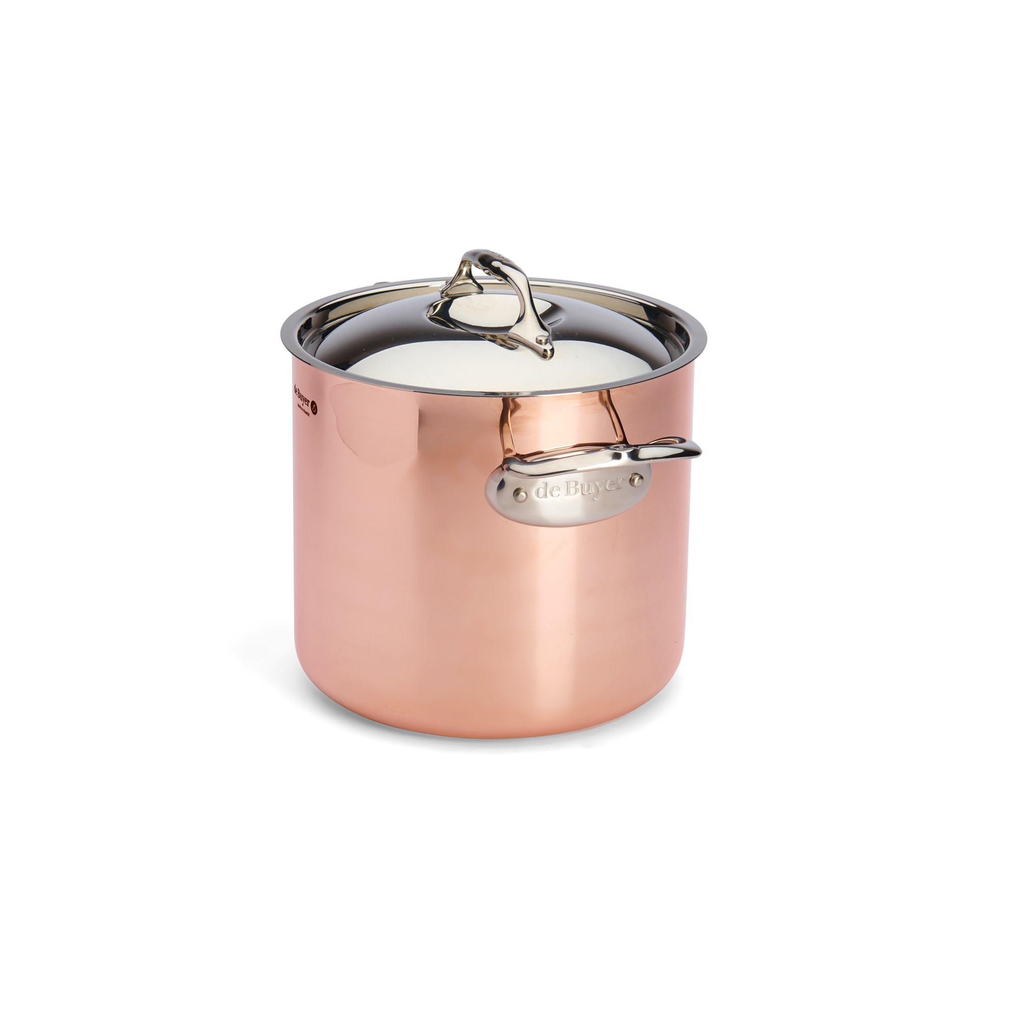 Měděný hrnec s poklicí de Buyer PRIMA MATERA P.20cm 5,7l_3
