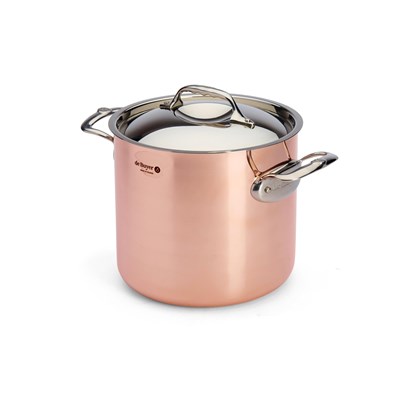 Měděný hrnec s poklicí de Buyer PRIMA MATERA P.20cm 5,7l_4