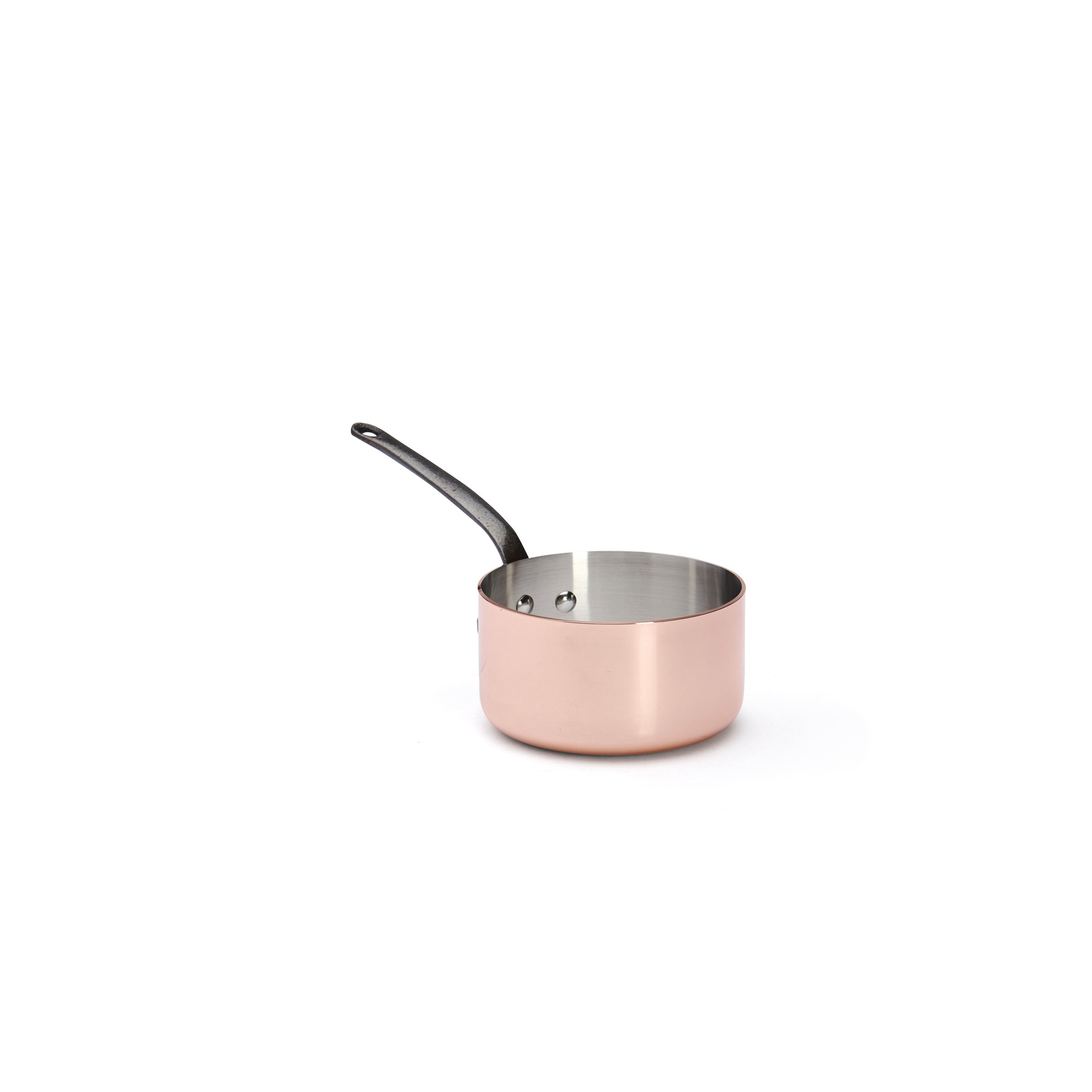 Měděný rendlík de Buyer PRIMA MATERA P.14cm 1,2l tmavá rukojeť_1