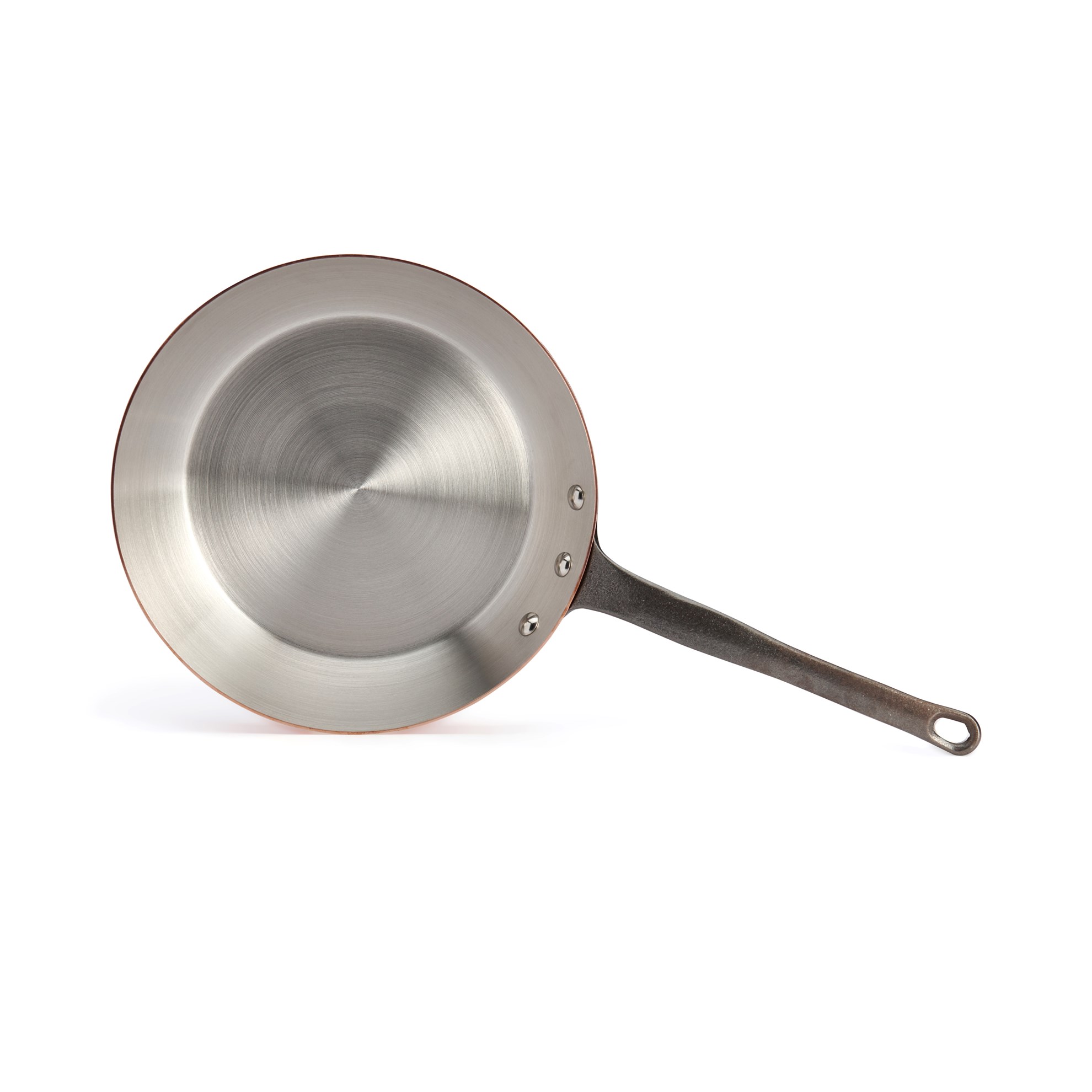 Měděná pánev de Buyer PRIMA MATERA P.28cm tmavá rukojeť_3