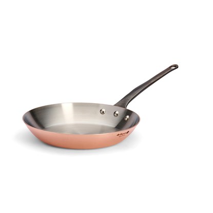 Měděná pánev de Buyer PRIMA MATERA P.28cm tmavá rukojeť_5