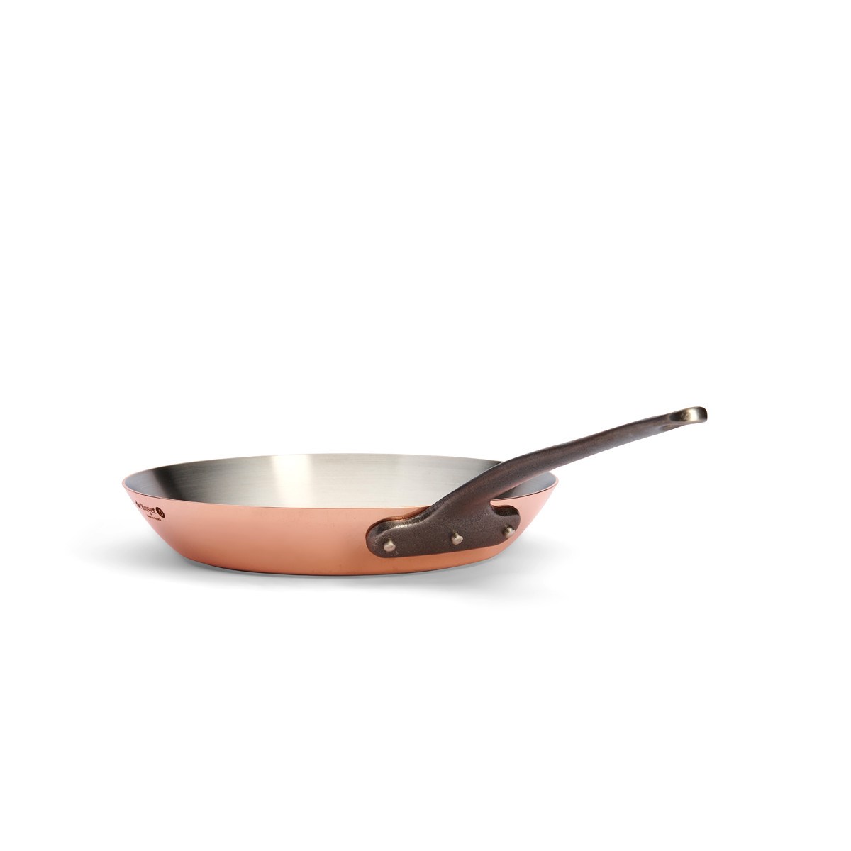 Měděná pánev de Buyer PRIMA MATERA P.32cm tmavá rukojeť_4