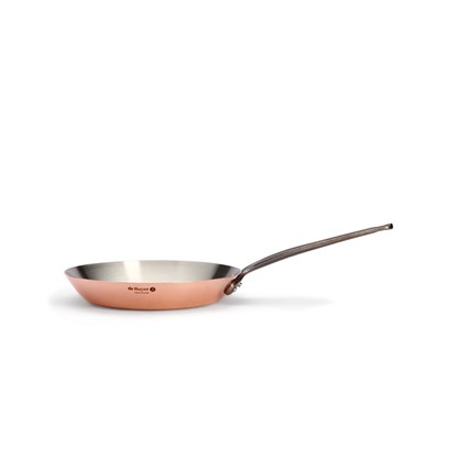 Měděná pánev de Buyer PRIMA MATERA P.32cm tmavá rukojeť_5