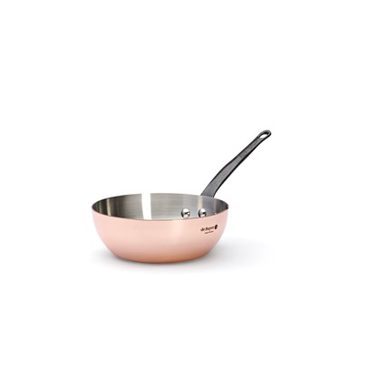 Měděná pánev de Buyer PRIMA MATERA P.20cm 1,7l tmavá rukojeť_5