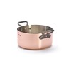 Měděný hrnec s poklicí de Buyer PRIMA MATERA P.28cm 8l tmavá rukojeť_0