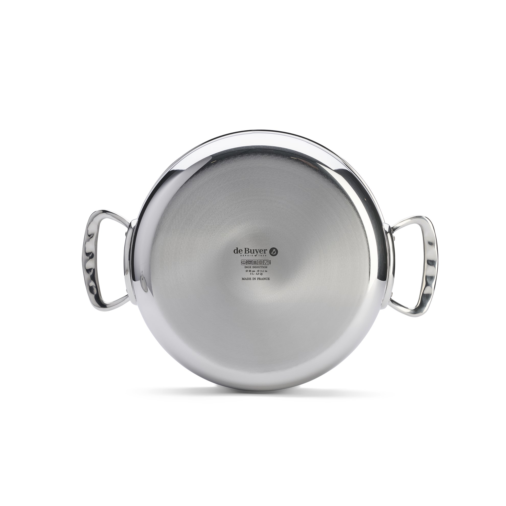 Nerezový hrnec s poklicí de Buyer AFFINITY P.28cm 5l_4