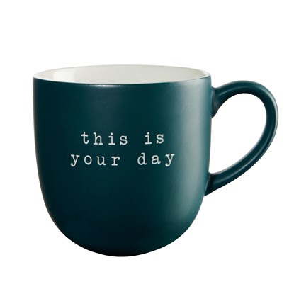 Hrnek s uchem HEY 0,35l this is your day_1