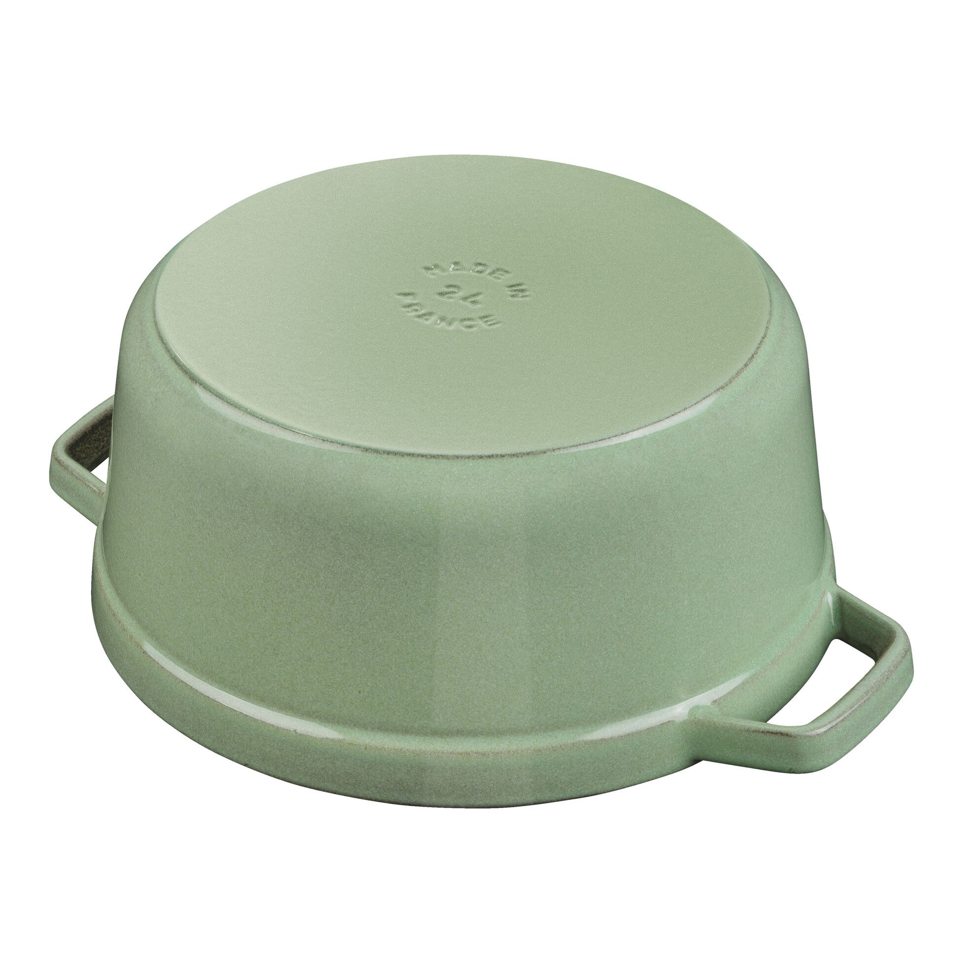 Hrnec STAUB kulatý 28 cm šalvějově zelený 6,7l_3