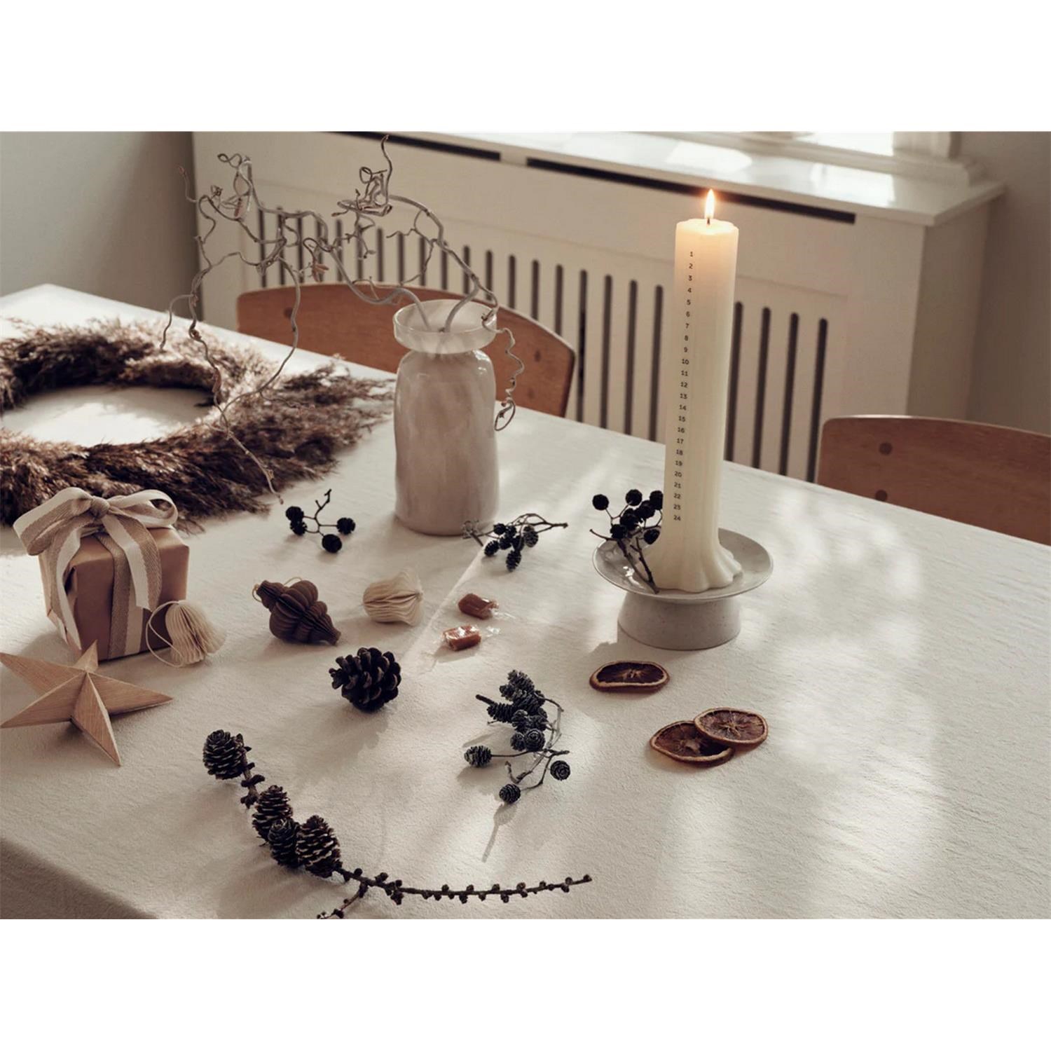 Adventní svíčka Broste HELI V.30cm sl.kost_0