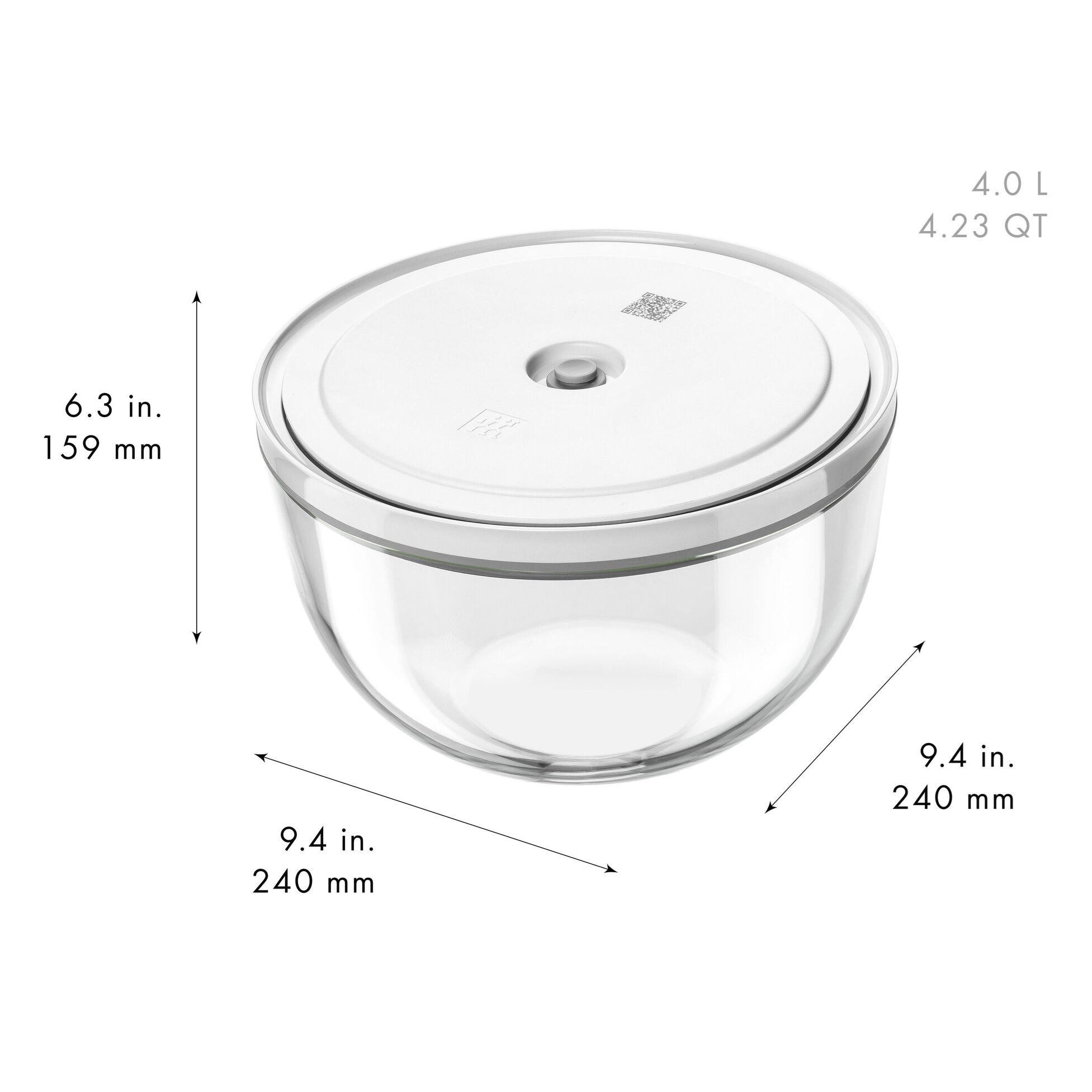 Skleněné vakuové misky Zwilling FRESH&SAVE BOWLS SET/6ks_6