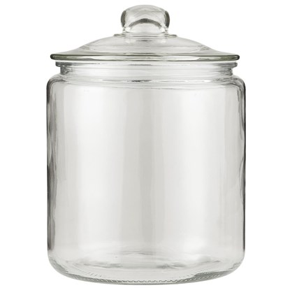 Dóza se skleněným víčkem Ib Laursen 4 l_0