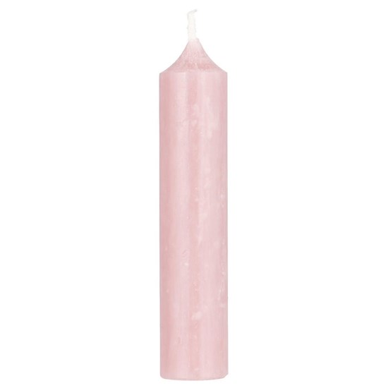 Svíčka Ib Laursen kulatá krátká V.11 cm růžová_0