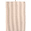 Kuchyňská utěrka Dixie Ib Laursen 70x50 cm přírodní s hnědými tkanými pruhy_1