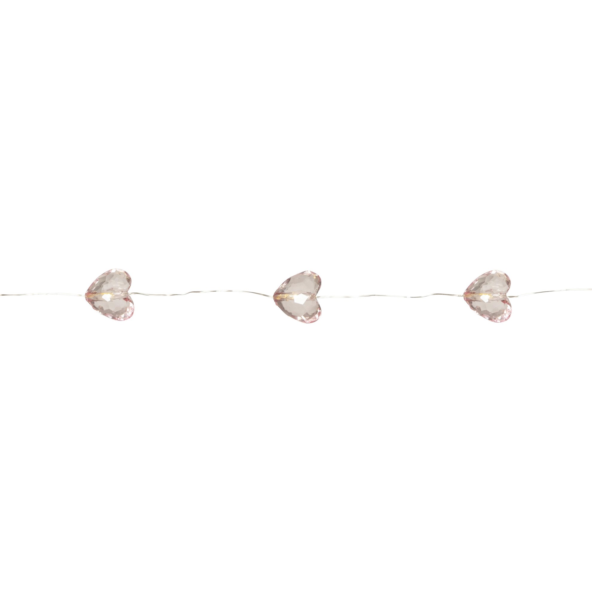 LED světelný řetěz srdíčka VALENTINE D.165cm_0