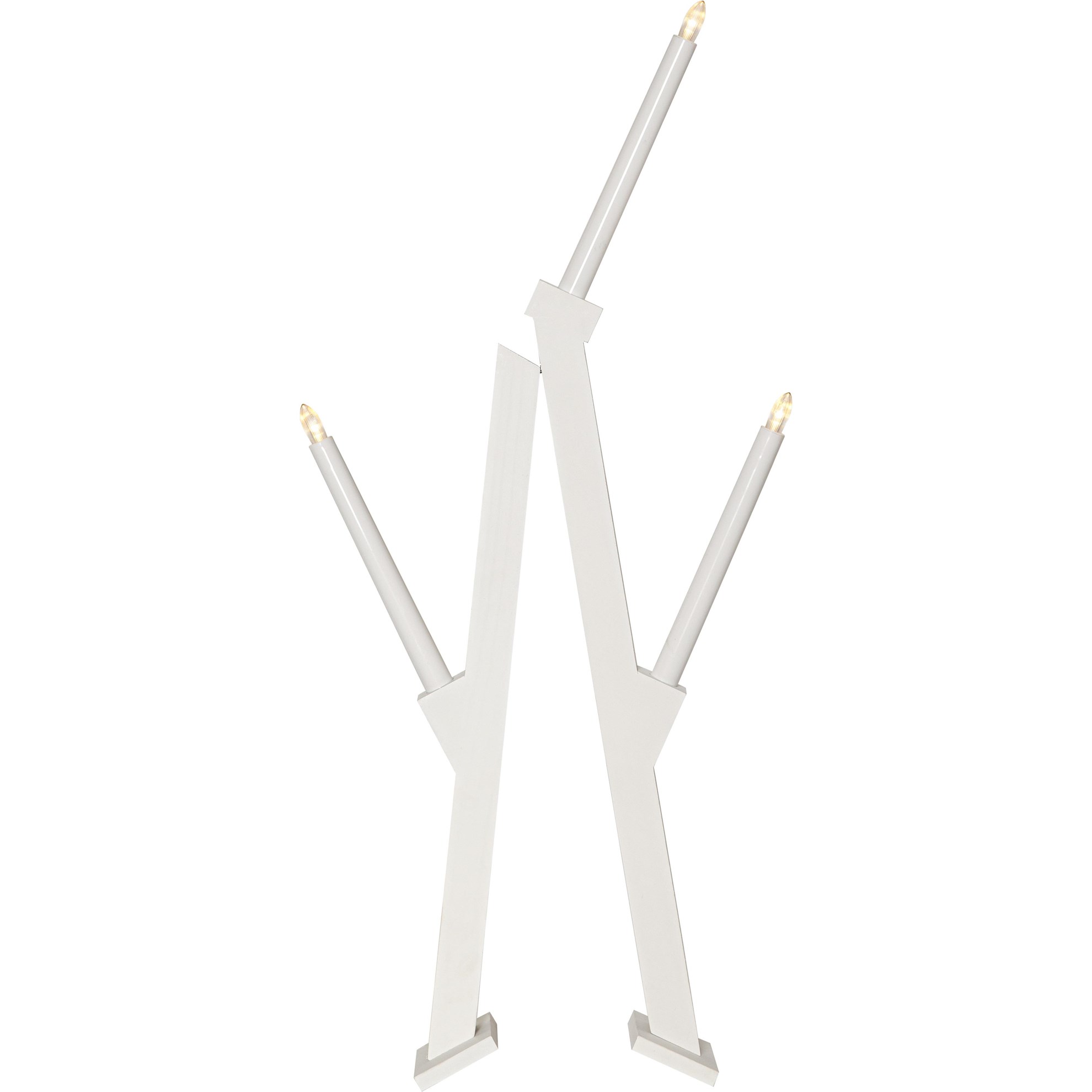 Adventní svícen VIKA V.64cm bílý_0