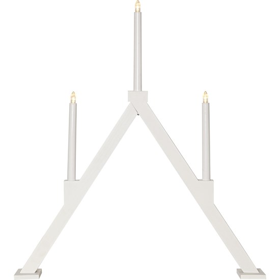 Adventní svícen VIKA V.64cm bílý_1