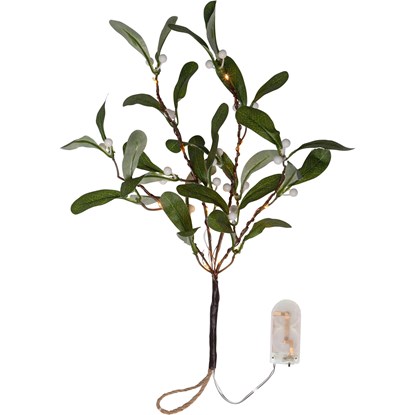 LED dekorativní větvička jmelí MISTEL V.35cm_0