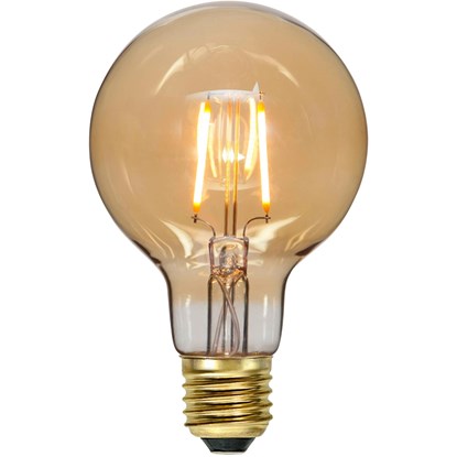 Dekorační LED žárovka PLAIN AMBER E27, A++, 80lm, 2000K jantarová_1