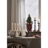 LED svíčka FLAMME GRANY V.18cm bílá_2