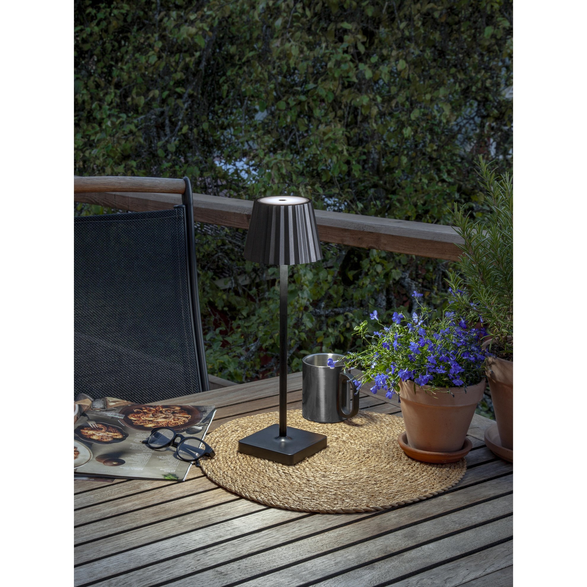 LED stolní lampa MAIA V.38cm černá_1