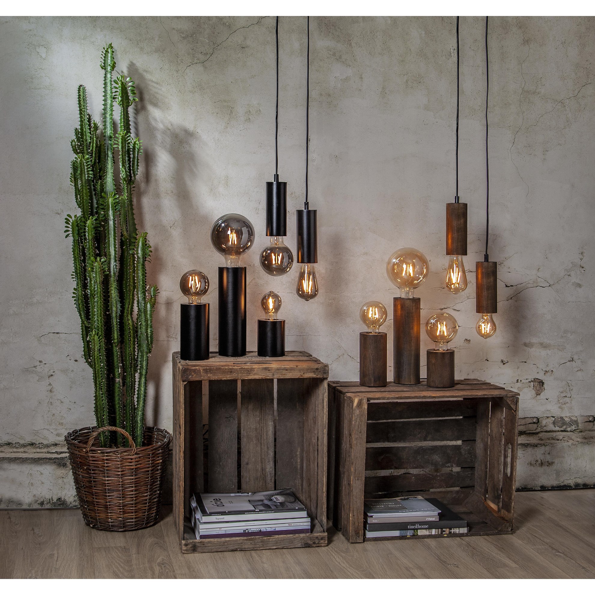 Dekorační LED žárovka PLAIN AMBER E27 80lm, 2000K jantarová_1