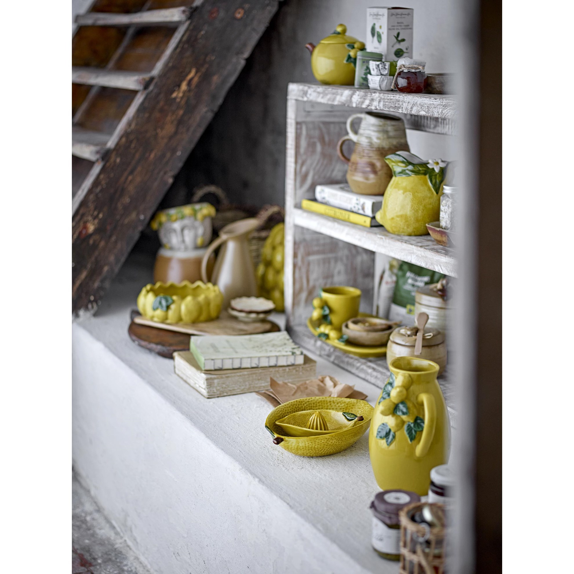 Kameninový odšťavňovač na citron LIMONE žlutý_3