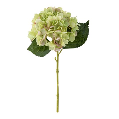 Umělá květina HORTENZIE V.36cm bílá_2