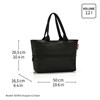 Chytrá taška přes rameno Reisenthel Shopper e1 twist maroon_3