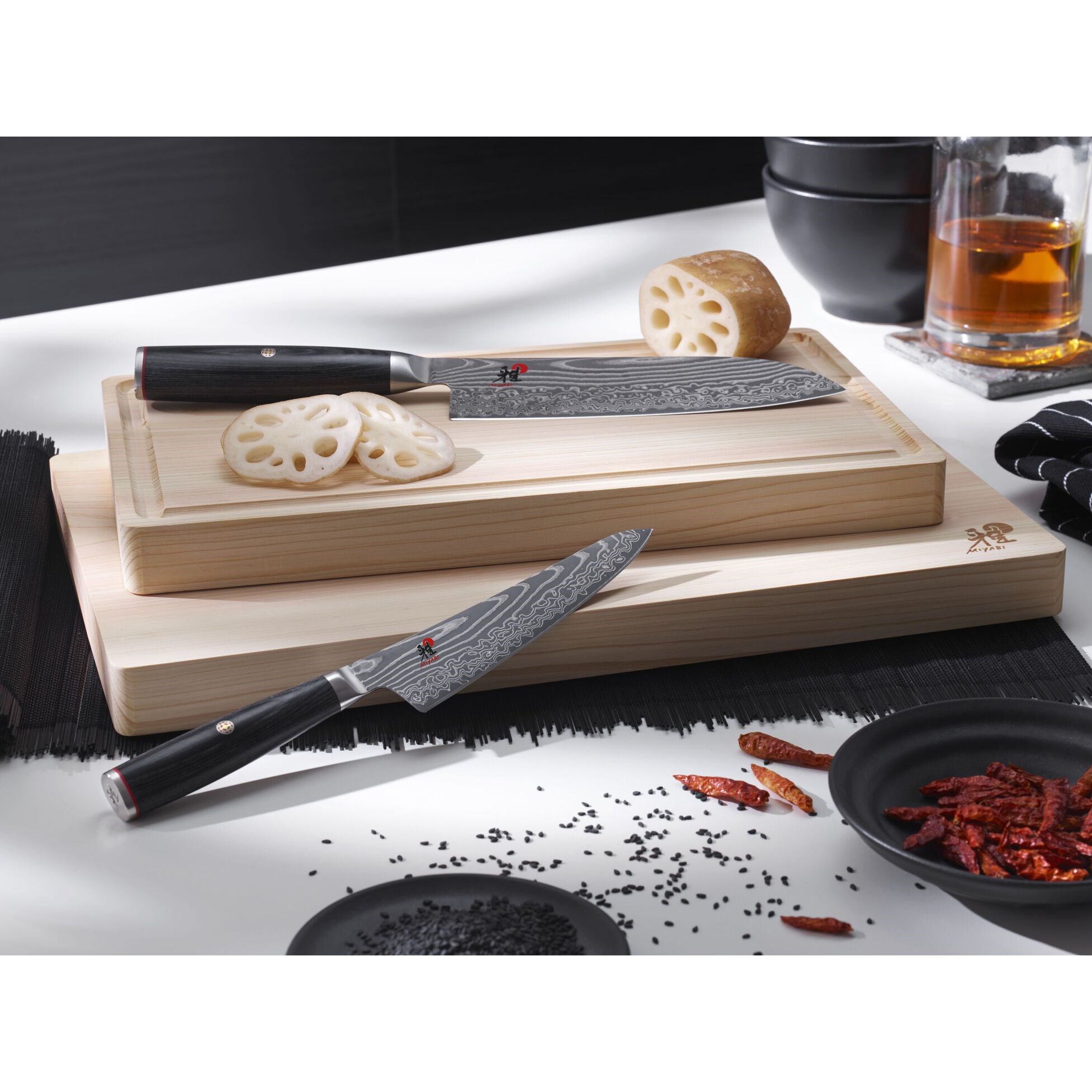Japonský nůž MIYABI GYUTOH 5000FCD 24cm_0