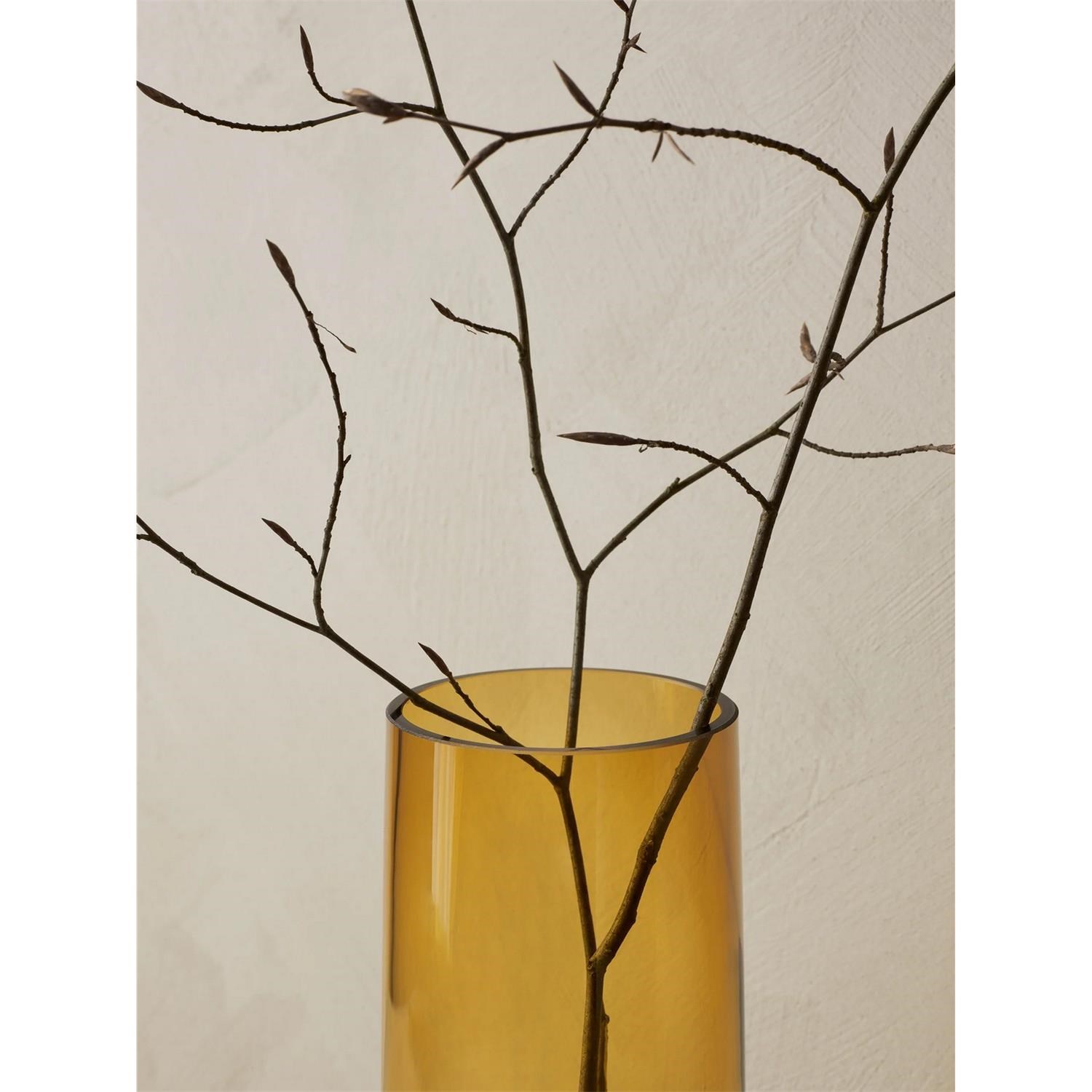 Váza AJANA V.22cm žlutá_1