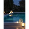 Přenosná LED lampa Blomus FAWN tmavě V.13cm světle šedá_5
