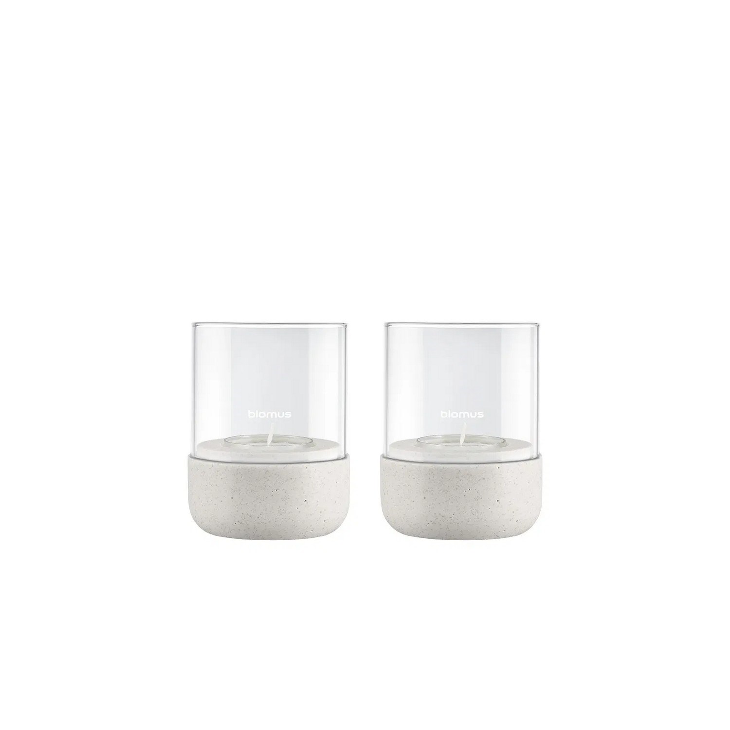 Svícen na čajovou svíčku Blomus CALMA V.9cm SET/2ks slonovinová kost_1