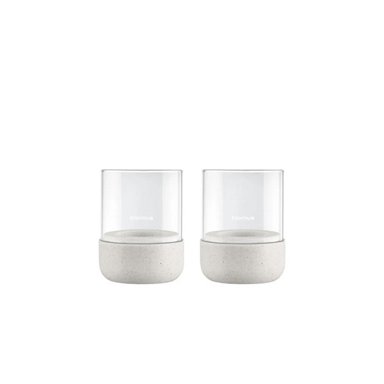 Svícen na čajovou svíčku Blomus CALMA V.9cm SET/2ks slonovinová kost_4