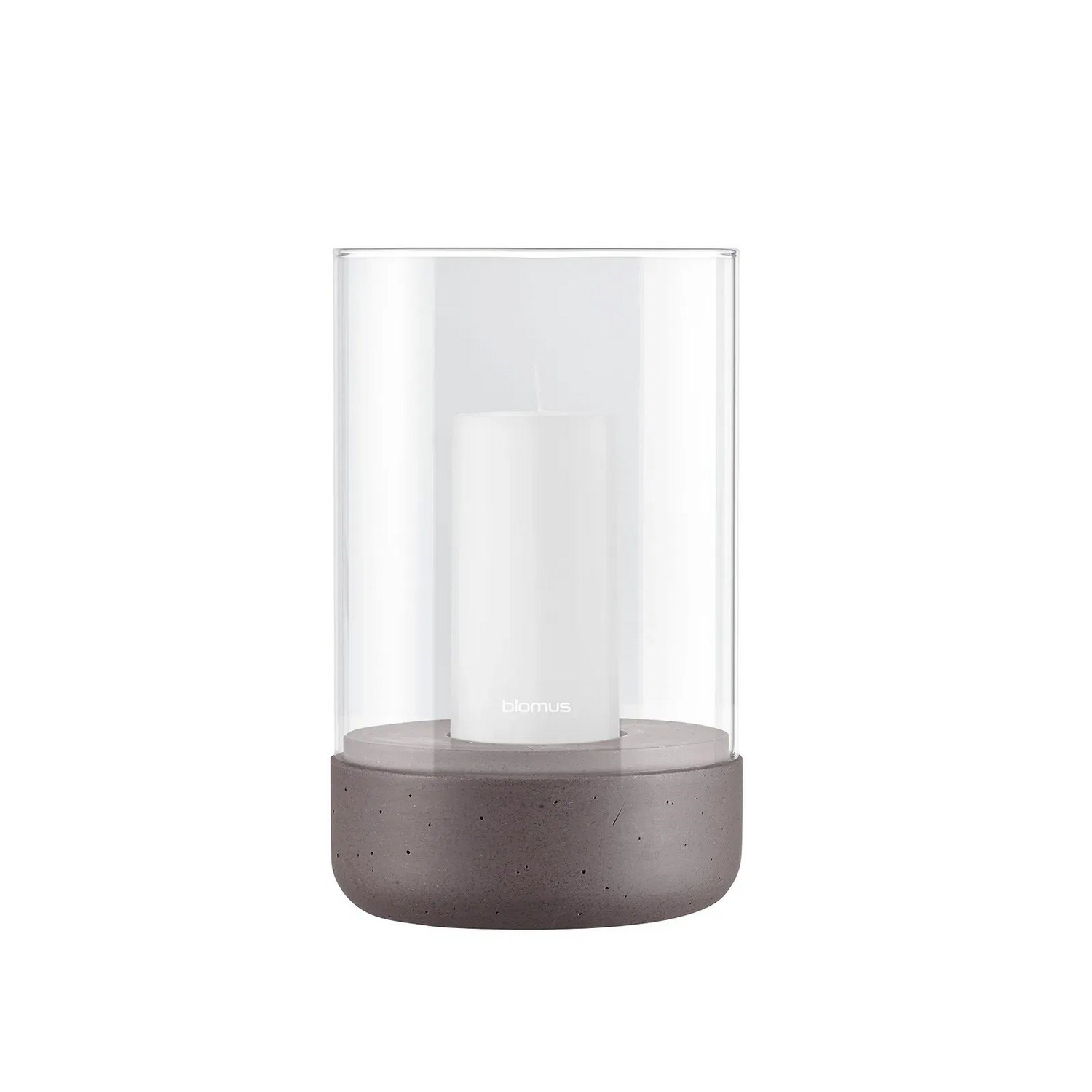 Svícen na čajovou svíčku Blomus CALMA V.20cm hnědý_0