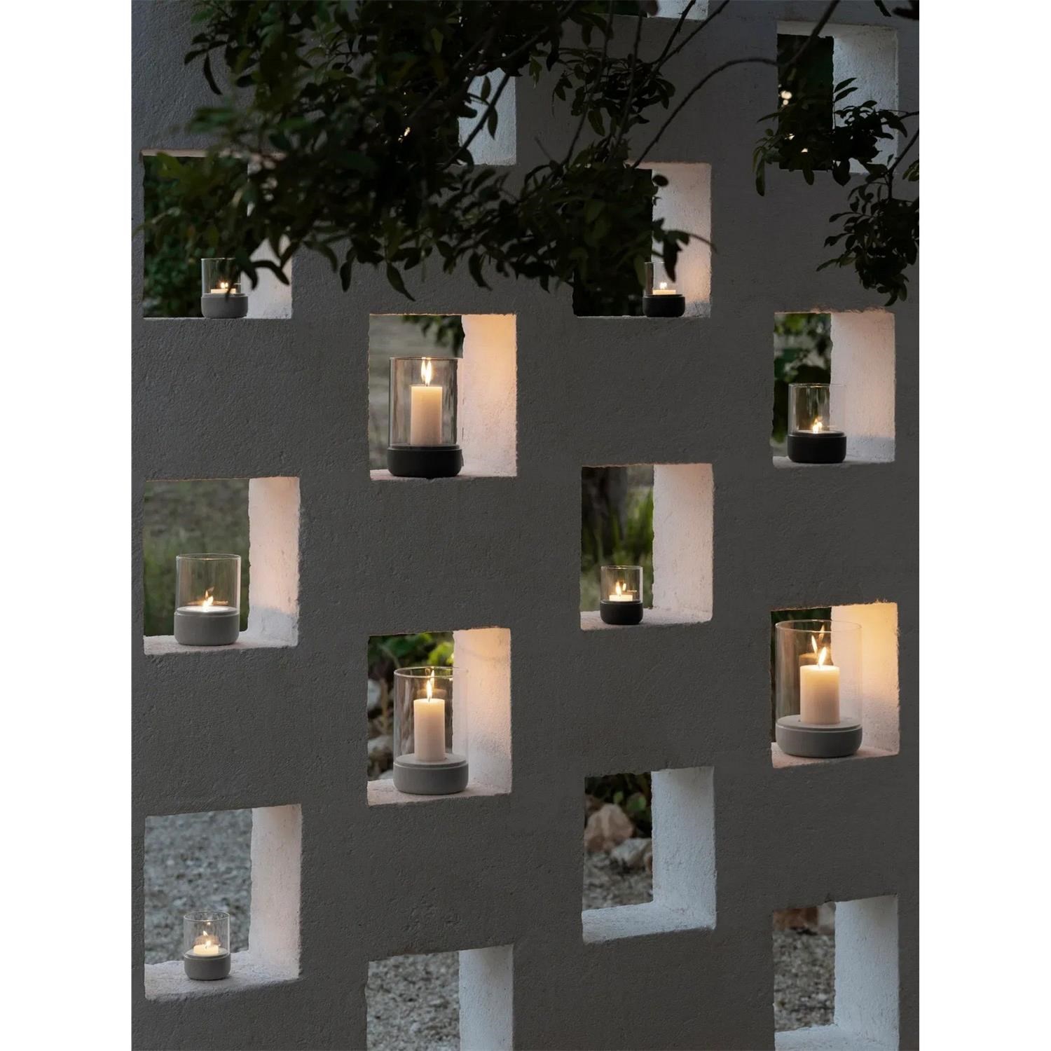 Svícen na čajovou svíčku Blomus CALMA V.9cm SET/2ks zelený_0