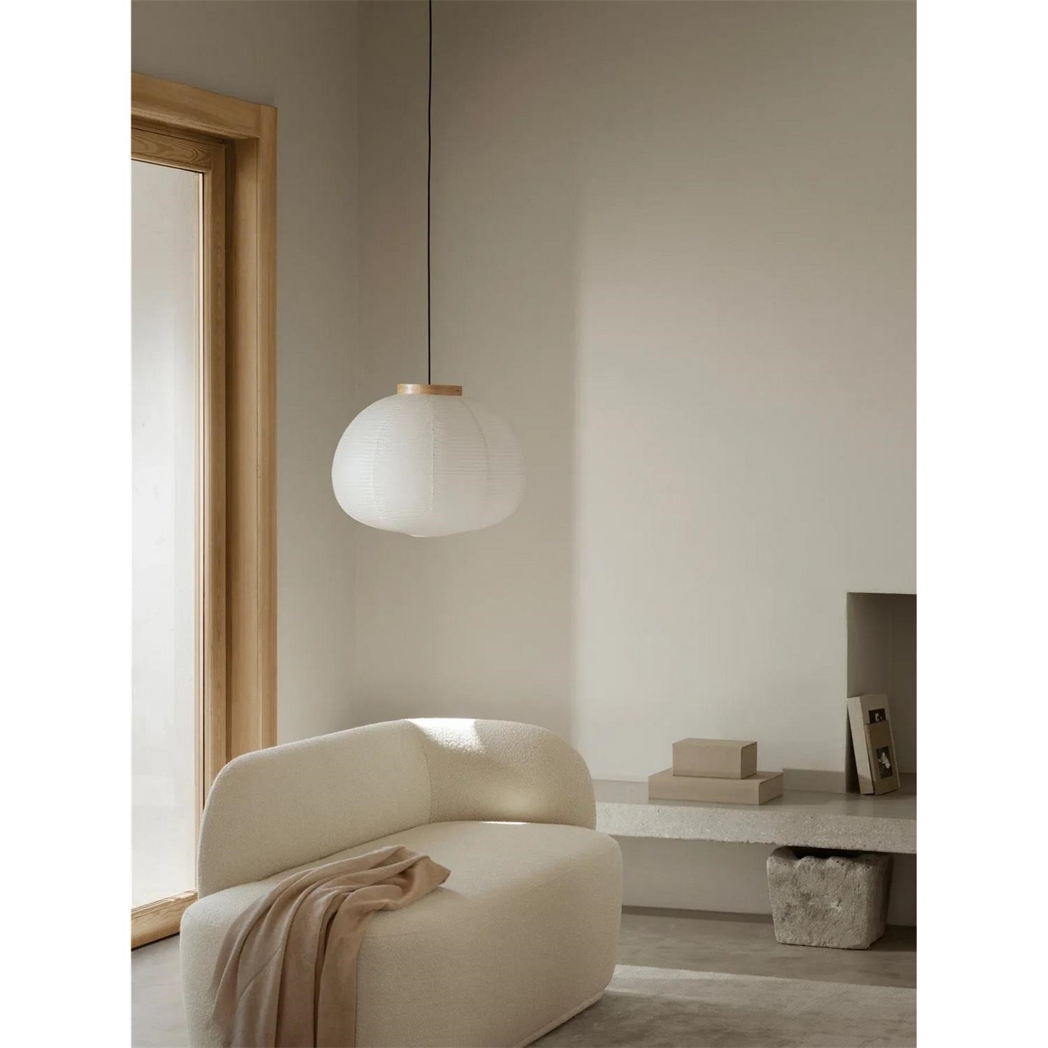 Závěsné stropní svítidlo Blomus KAMI P.60cm přírodní_4