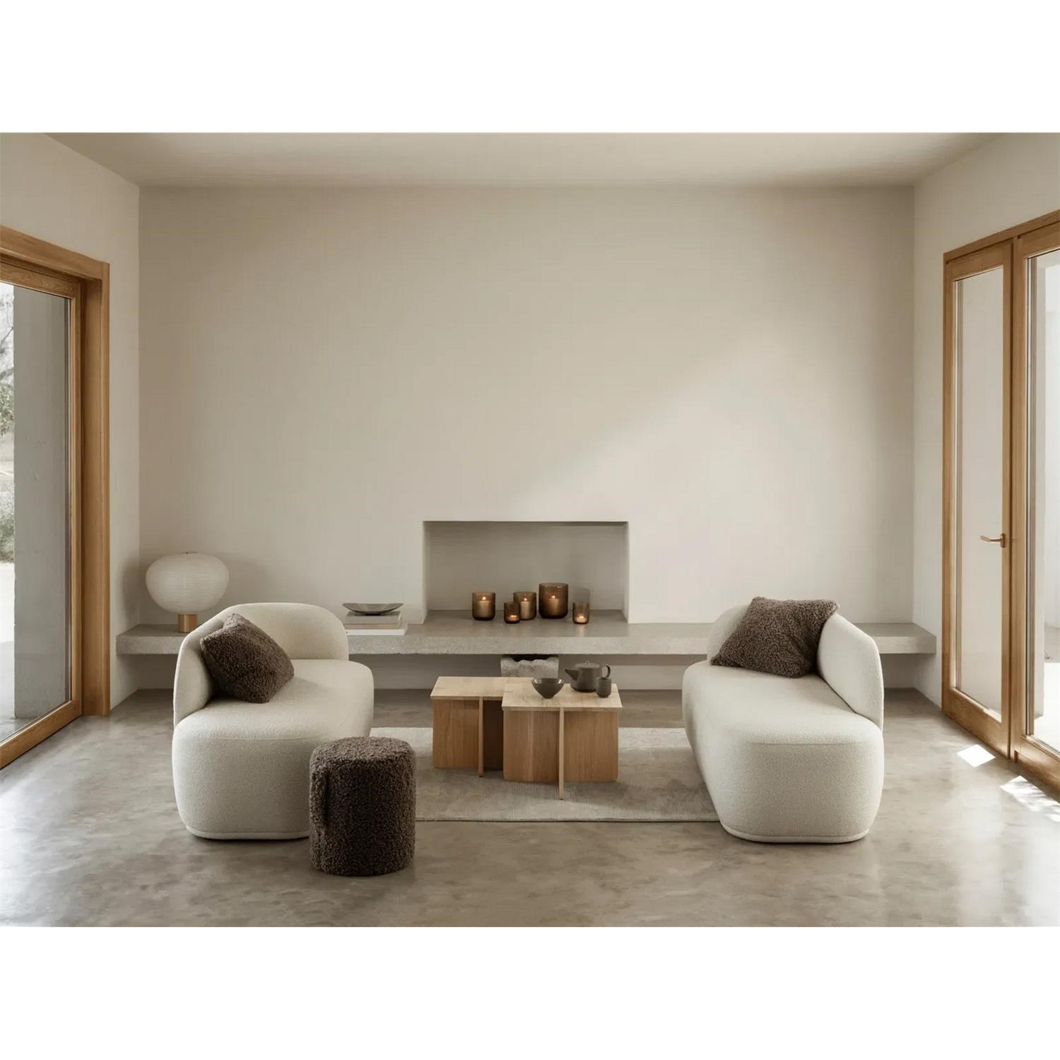 Pouf Blomus TEDDY V.40cm kávový_0