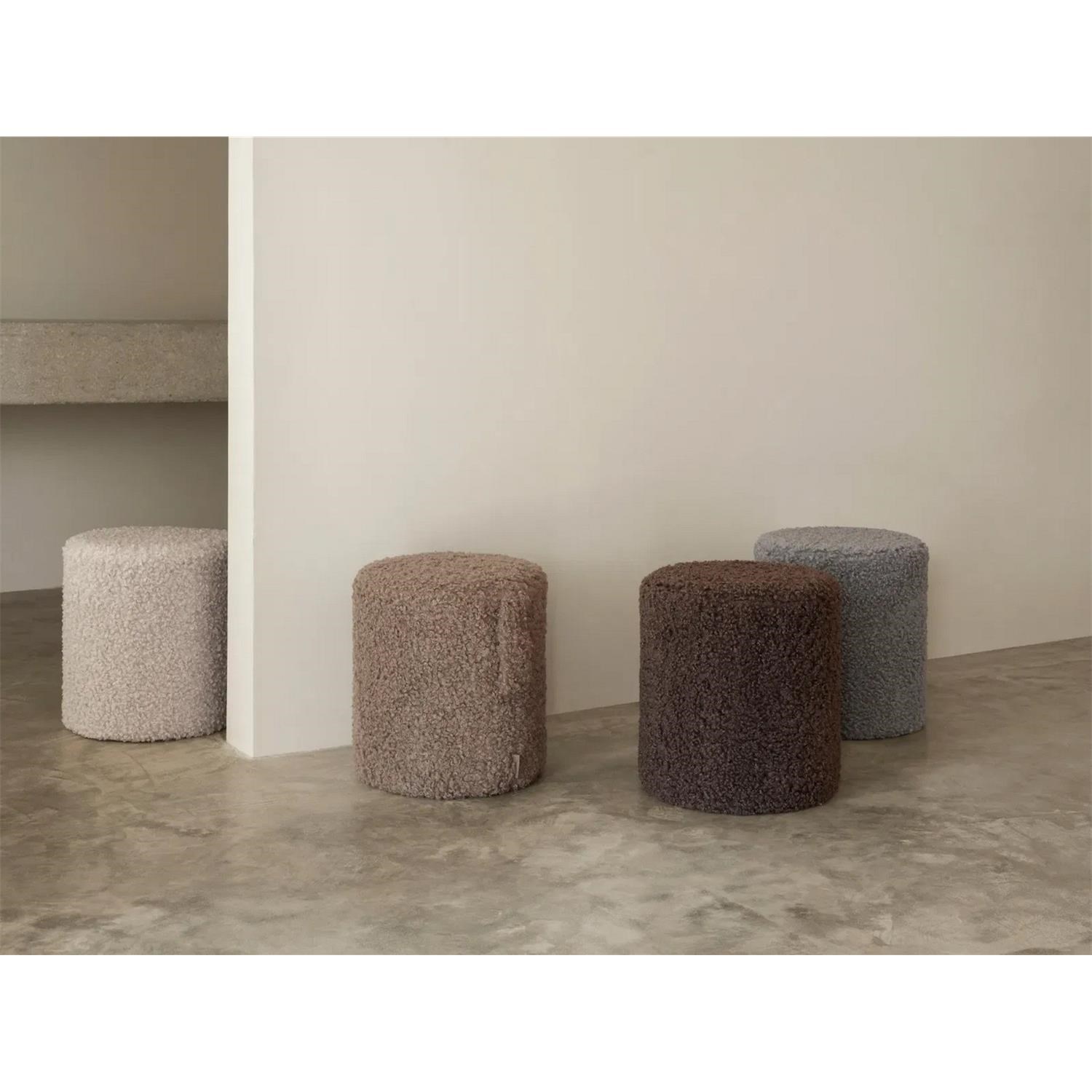 Pouf Blomus TEDDY V.40cm šedý_2