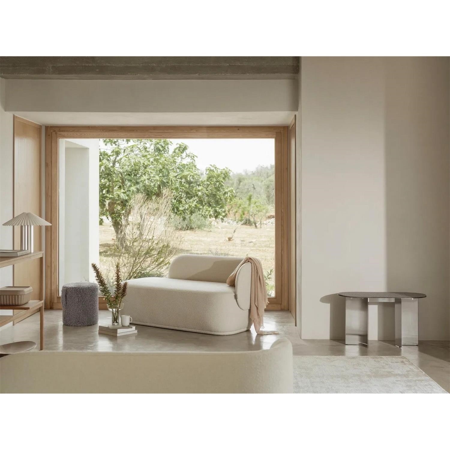 Pouf Blomus TEDDY V.40cm šedý_3