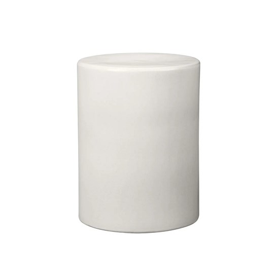 Keramický odkládací stolek/taburet Blomus TORU V.43cm bílý_3