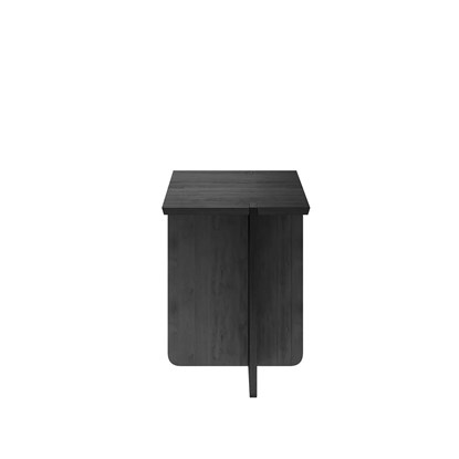 Dřevěný odkládací stolek/taburet Blomus ENGAWA V.46cm černý_0