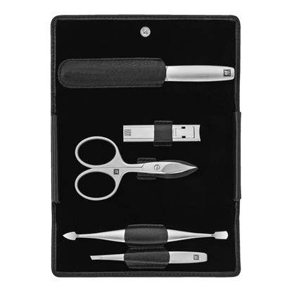 Kožená manikúra Zwilling PREMIUM 6-dílná černá_7