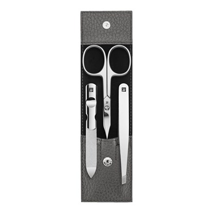 Kožená manikúra Zwilling CLASSIC INOX 3-dílná antracitová (97682-005)_5