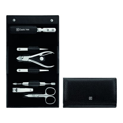 Kožená manikúra Zwilling CLASSIC INOX 7-dílná černá (97682-004)_8
