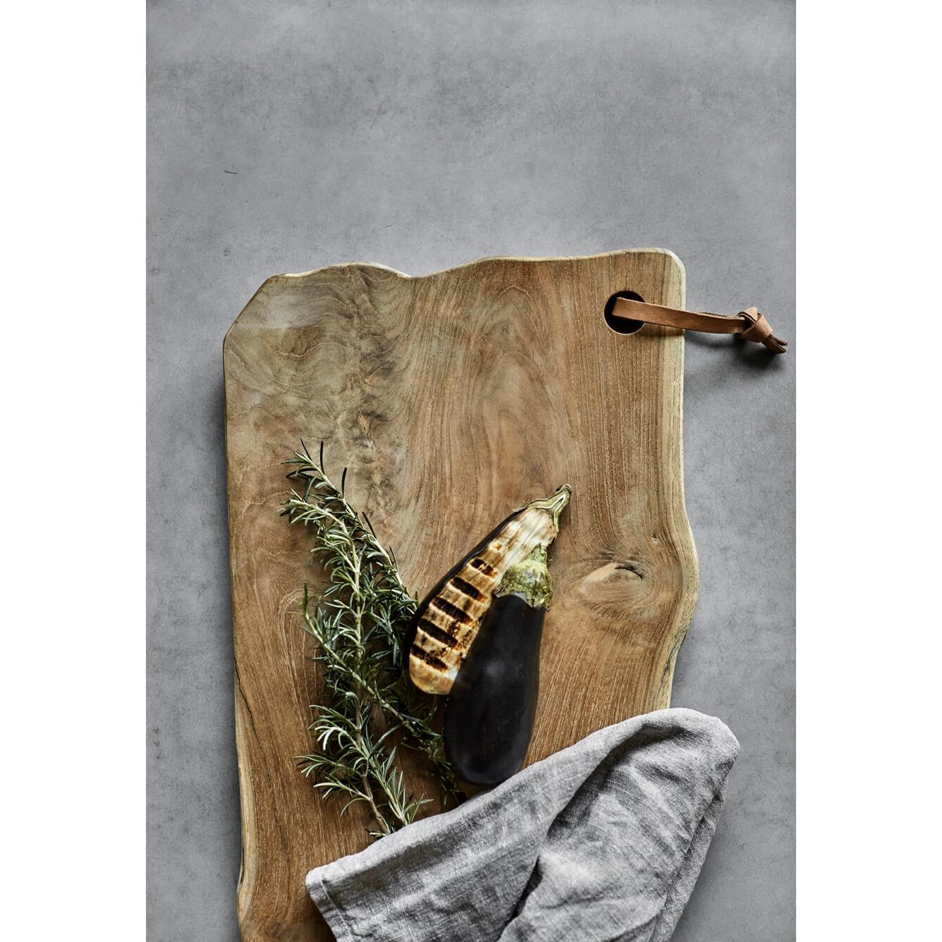 Prkénko Muubs LYON z teakového dřeva 70x25cm_7