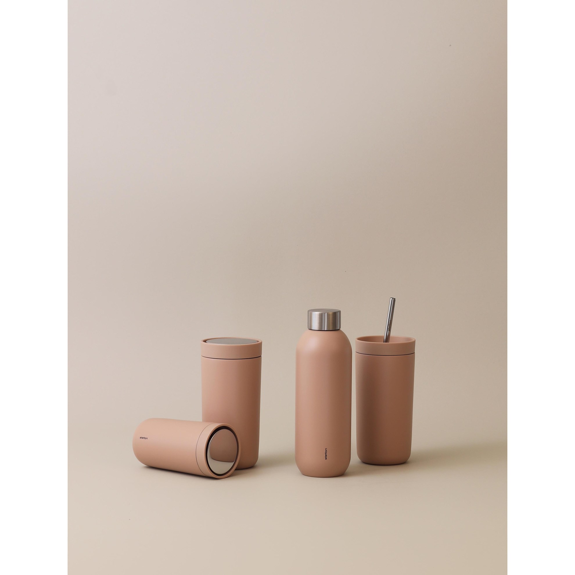 Termohrnek Stelton GO CLICK 200ml šedorůžový_1